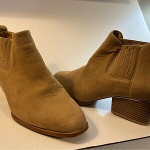 Elegant Tan Ankle Booties